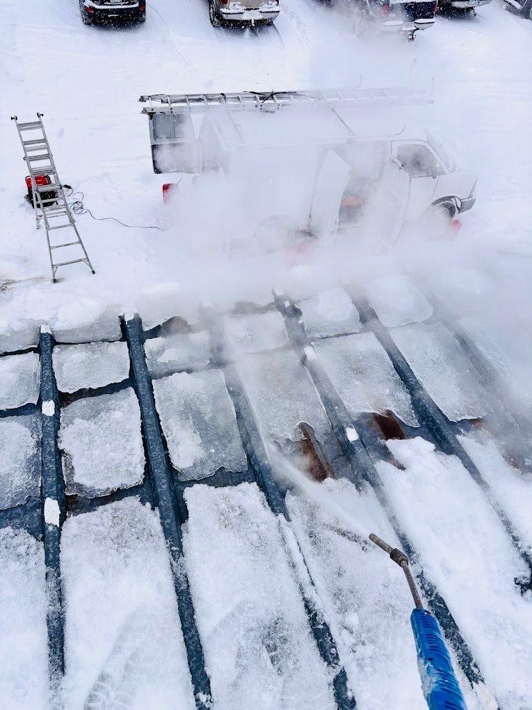 GLORY WORKS ICE DAM STEAMING 3